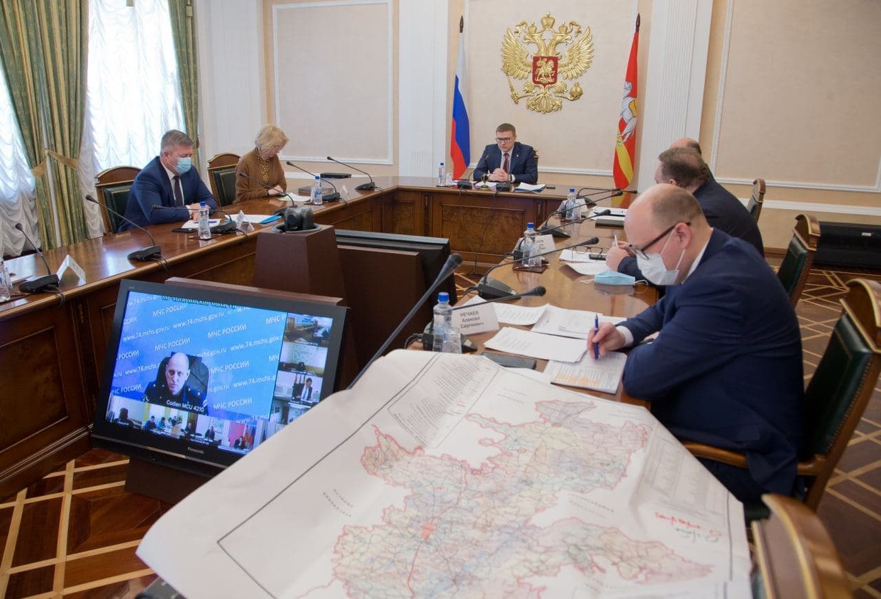 Алексей Текслер провел заседание оперативного штаба