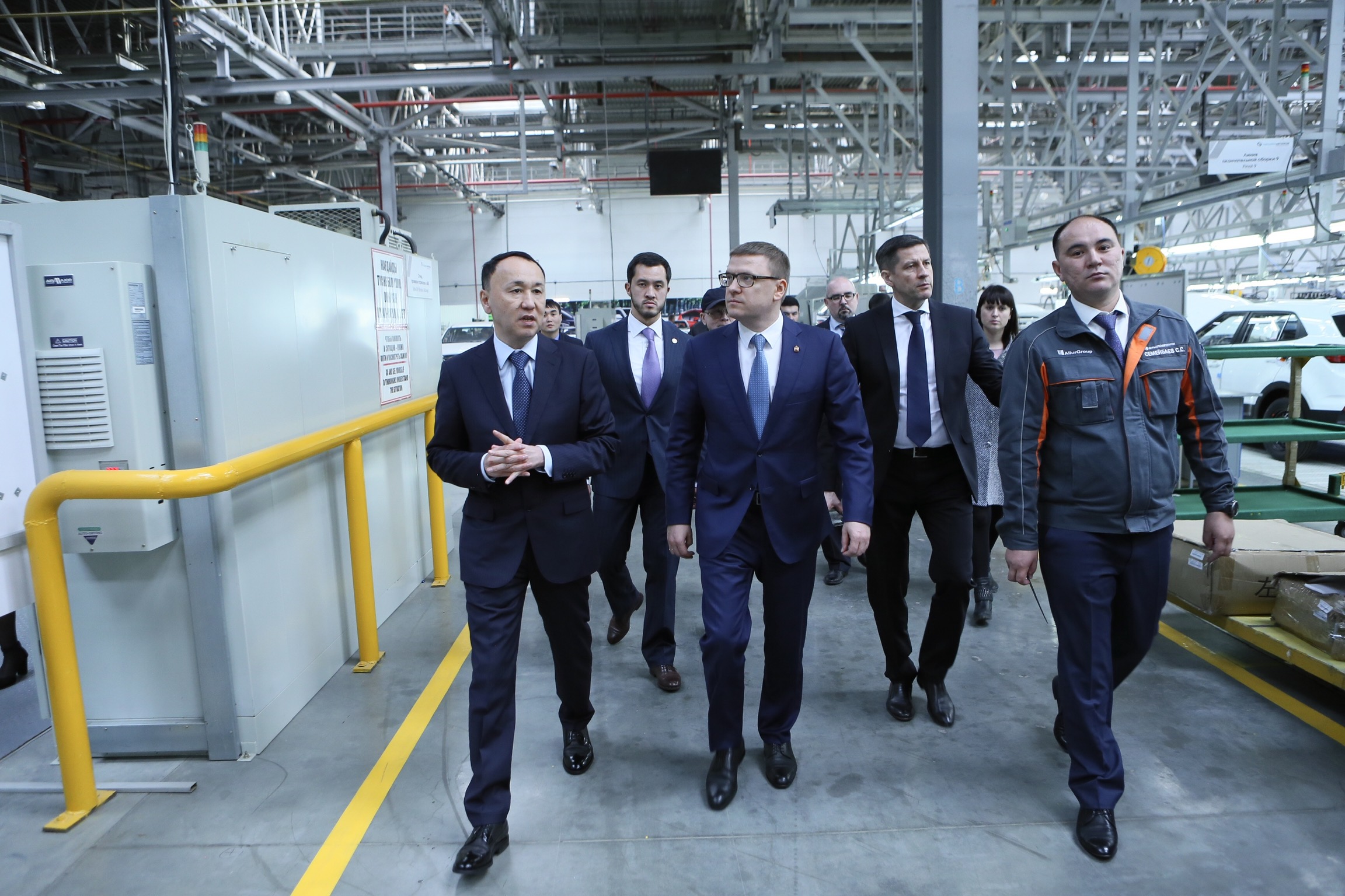 Алексей Текслер с рабочим визитом посетил Казахстан