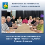 Круглый стол для организаторов выборов близлежащих территорий прошел в Верхнем Уфалее